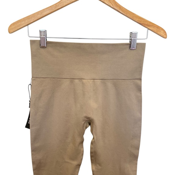 Set Active Sculptflex Seamless Active Leggings In Tan Breeze - Picture 4 of 11